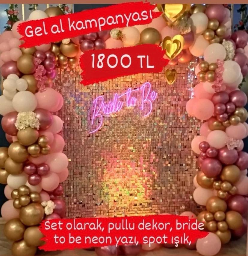 1800 TL 2 set Dekor Işıklı