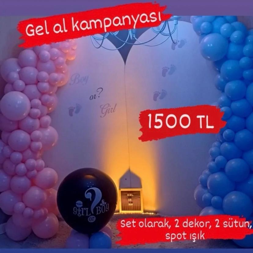 Işıklı Kalp Dekor Gel AL Kampanyası