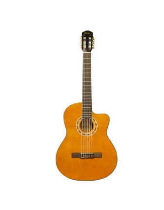 Saranda Cutaway Naturel Klasik Gitar