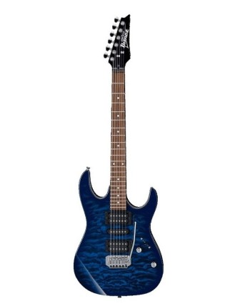 İBANEZ GRX70QA-TBB Trans. Blue Burst Elektro Gitar