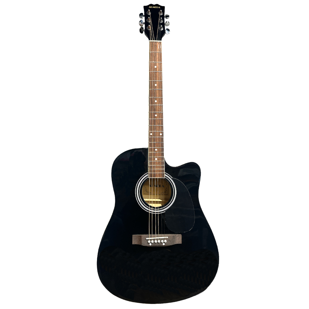 Almeda PF-10 Siyah Akustik Gitar