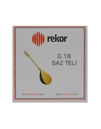 Rekor 018 Saz Teli