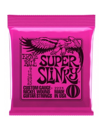 Ernie Ball Super Slinky 09-42 Elektro Gitar Teli