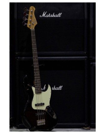 KOZMOS KJB-62JJ-GRWN-BK 62 Jazz Bass Gitar