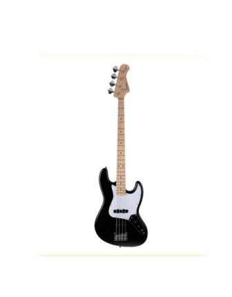 Kozmos KJB-ALDJJ-GMN-BK Jazz Bass Gitar