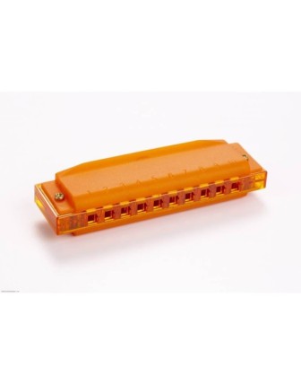 Hohner M1110O Translucent Orange Harp