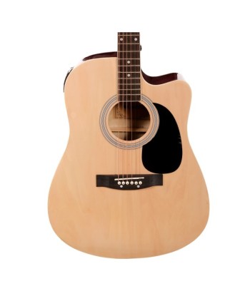 Almeda PF-10CE Naturel Elektro Akustik Gitar