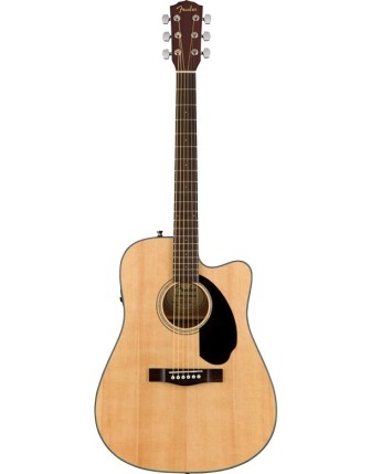 Fender CD-60SCE Naturel Elektro Akustik Gitar