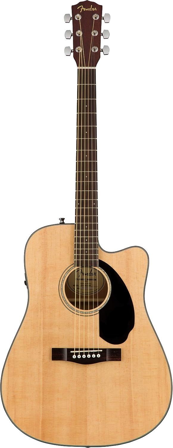 Fender CD-60SCE Concert Naturel Elektro Akus.Gitar